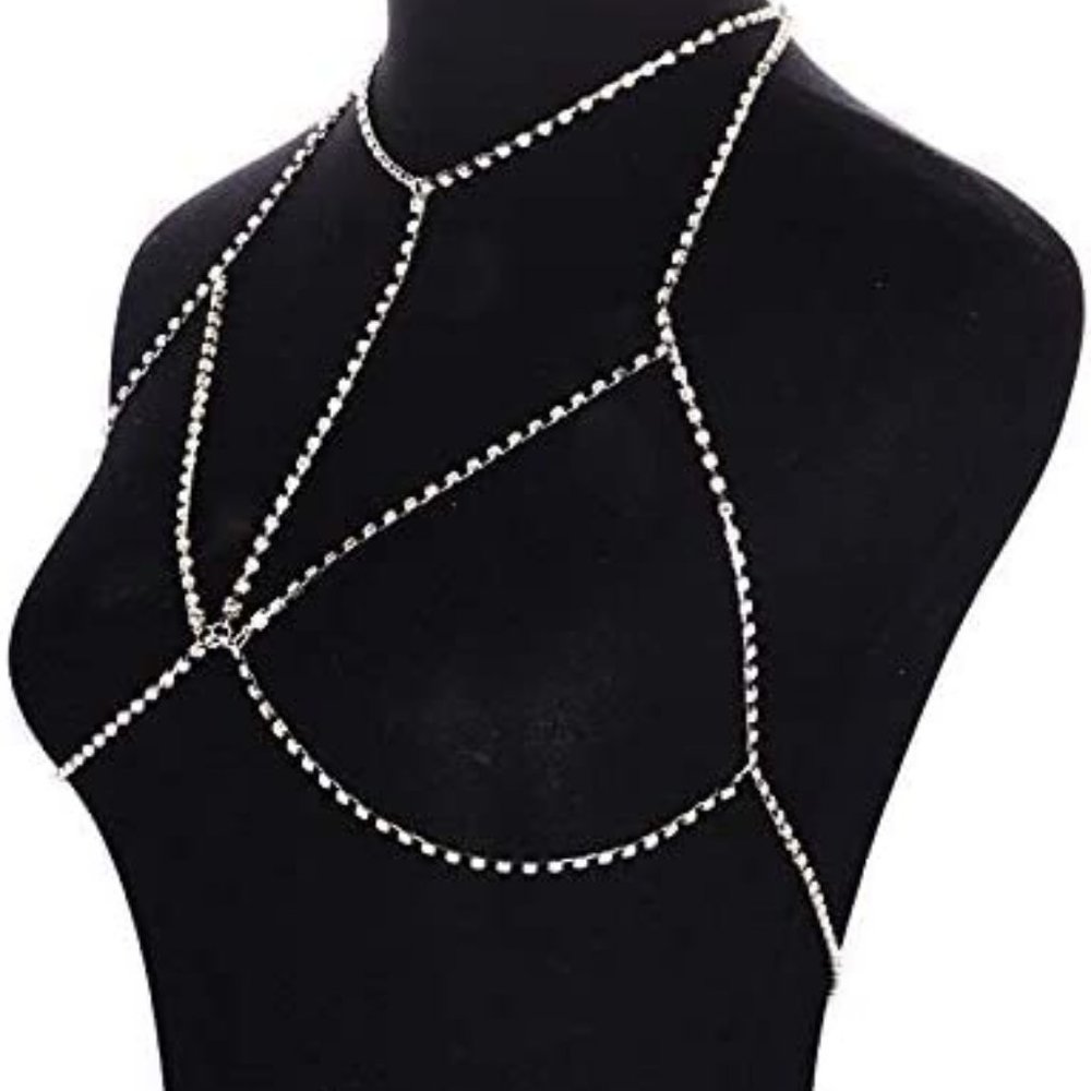 Silver Body Chain - Picture 3 of 4
